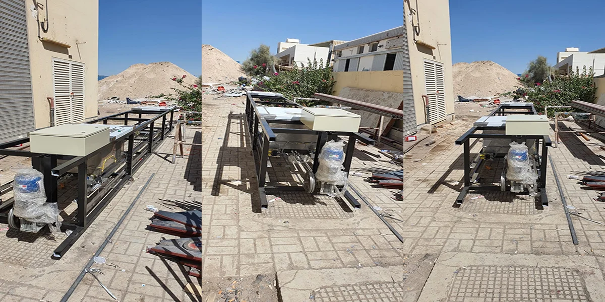 اختبار وتشغيل المصعد