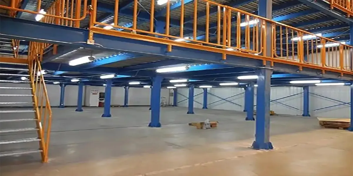 ميزانين صناعي مع تغطية صاجة مبقعة