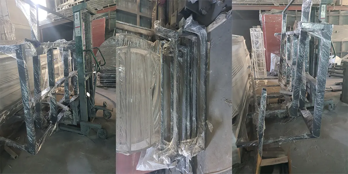 بئر مصعد زجاجي خارجي لفيلة