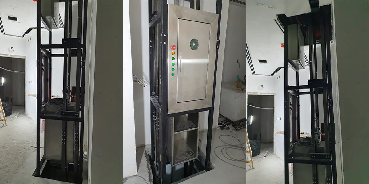 بورتال باب ودعامة عتبة لبئر المصعد